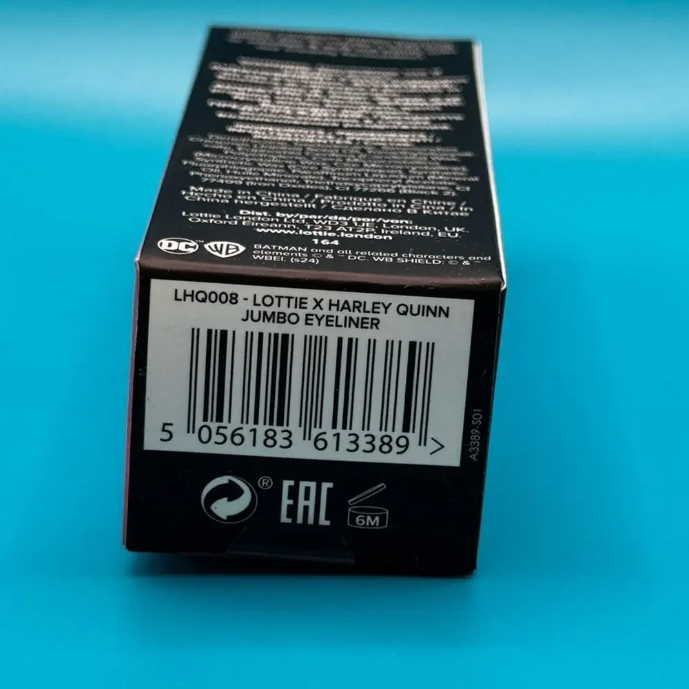 LOTTIE London Harley Quinn Jumbo Eyeliner ( black) Sealed